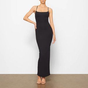 SKIMS Black Maxi Dress
